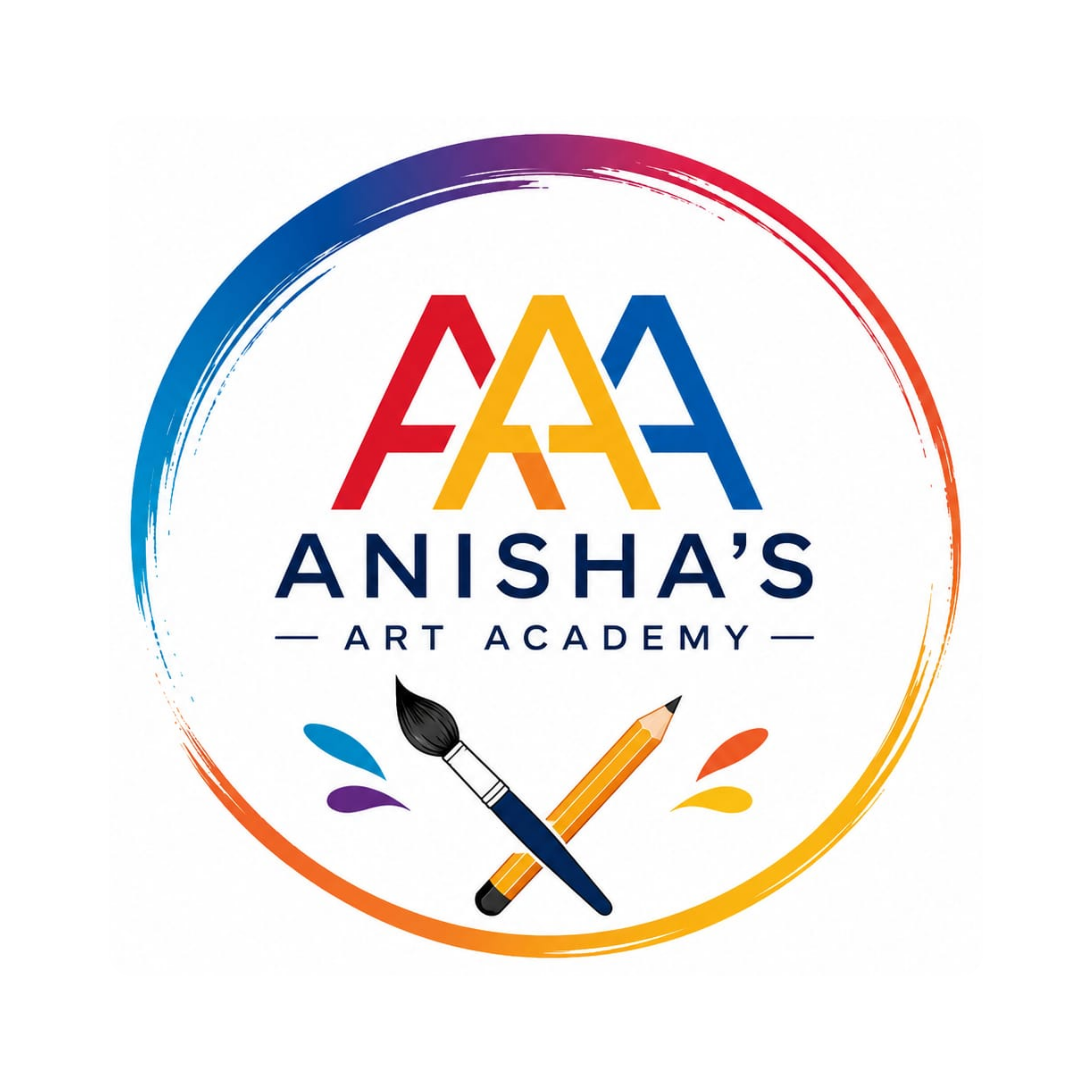 Anisha art acadamy logo